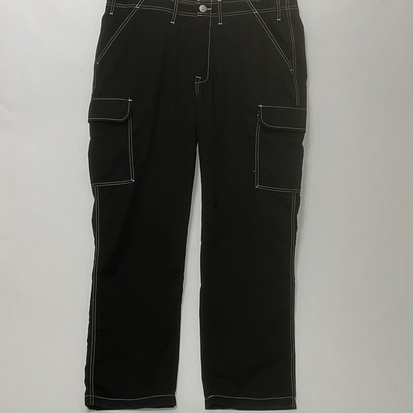 True Religion Other - True Religion Brand Jeans Cargo Pants‎ Jet Black Men Size 34X32 New